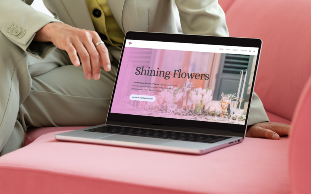 Sito web floral designer