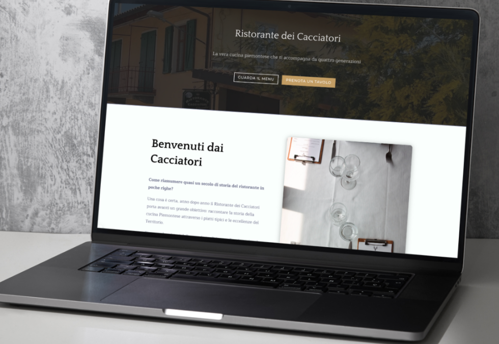 Realizzazione sito web ristorante